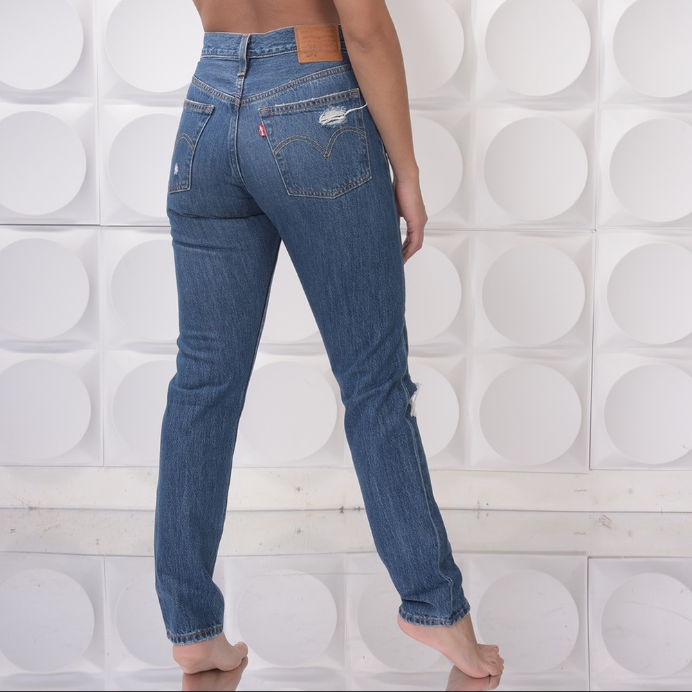 Levi’s Skinny Jeans | Blue | W24 L28 | Ripped